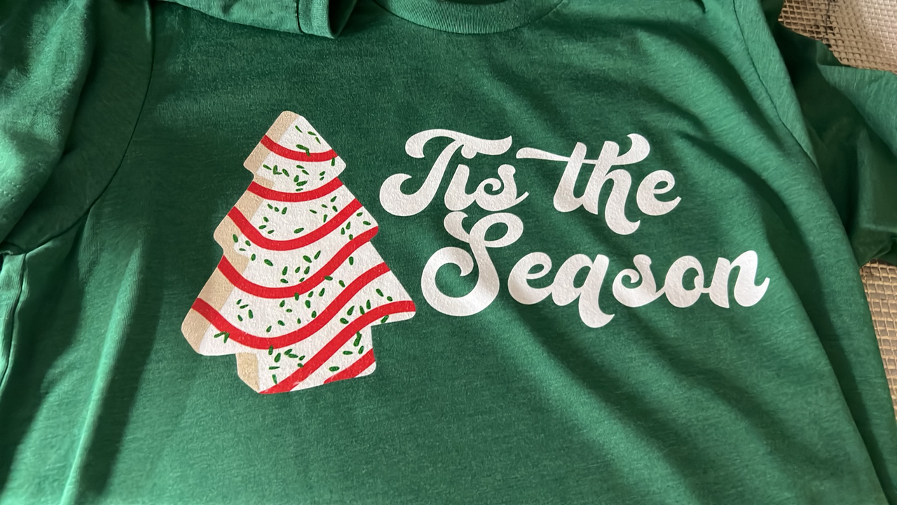 "Tis the Season Christmas Cake - Little Debbie"