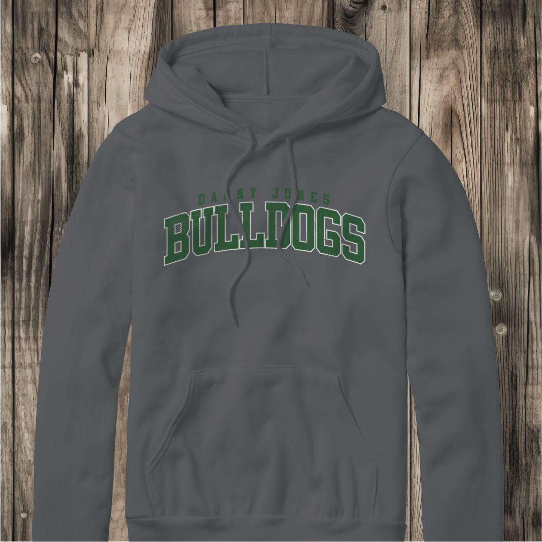Danny Jones Bulldogs Arch Hoodie - Gildan 18500