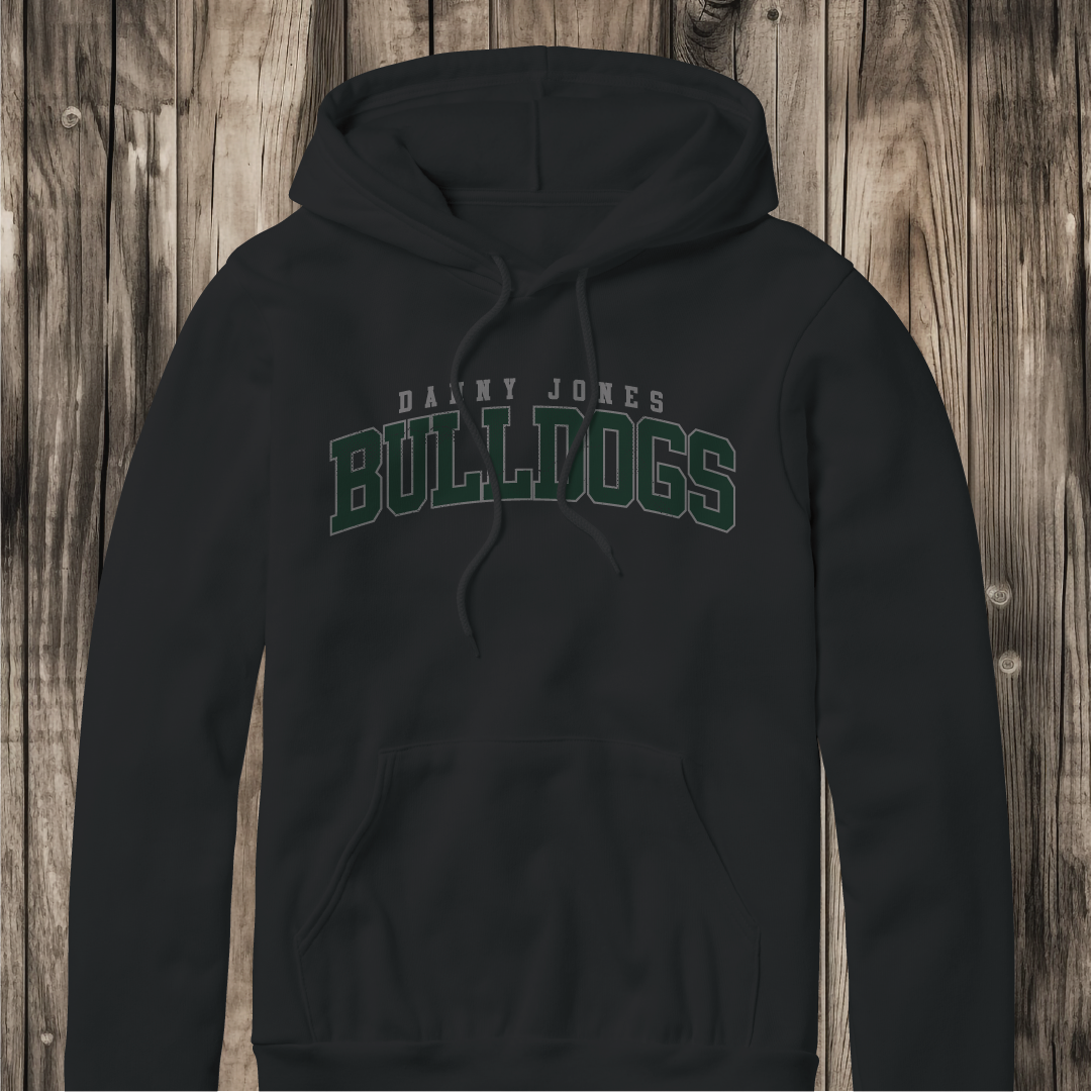 Danny Jones Bulldogs Arch Hoodie - Gildan 18500