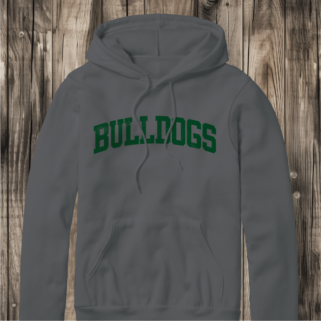 BULLDOGS Arch Hoodie - Gildan 18500