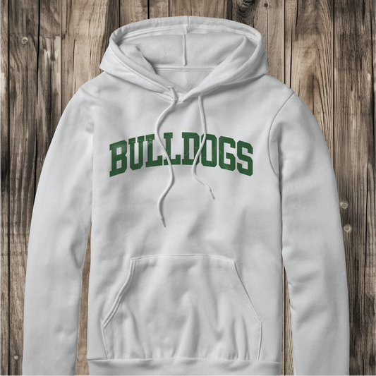BULLDOGS Arch Hoodie - Gildan 18500