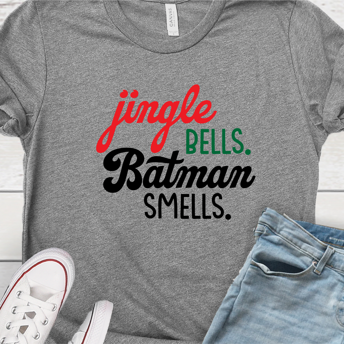 "Jingle Bells, Batman Smells"