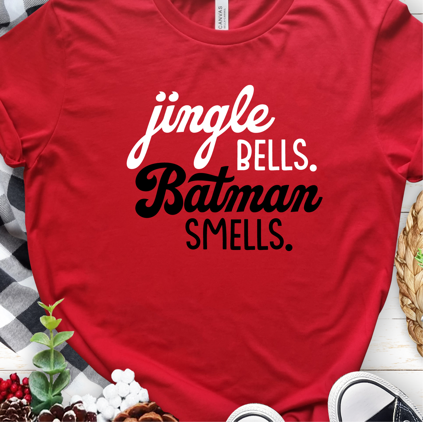 "Jingle Bells, Batman Smells"