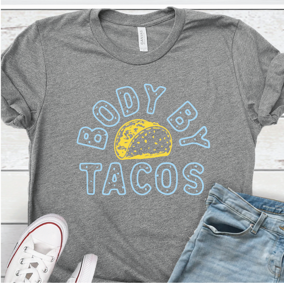 "Body by Tacos" Unisex Tee