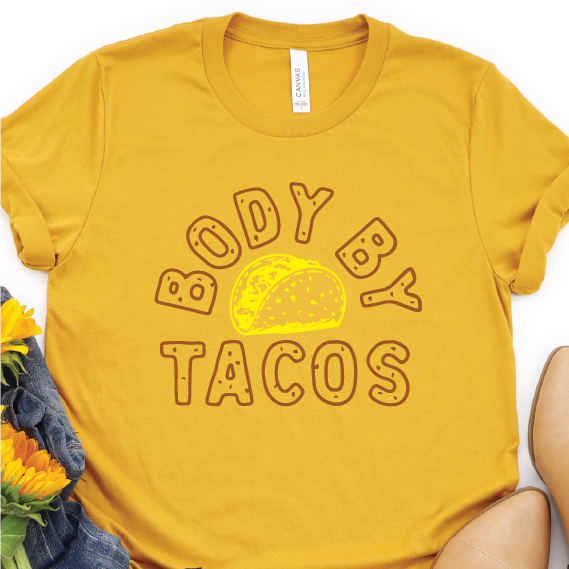 "Body by Tacos" Unisex Tee