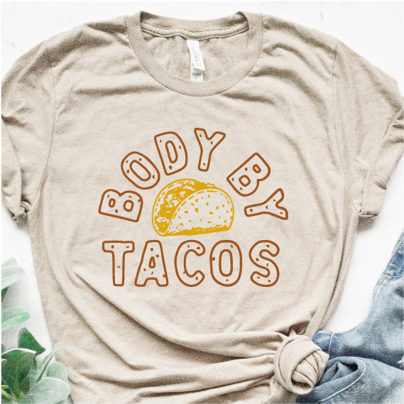 "Body by Tacos" Unisex Tee
