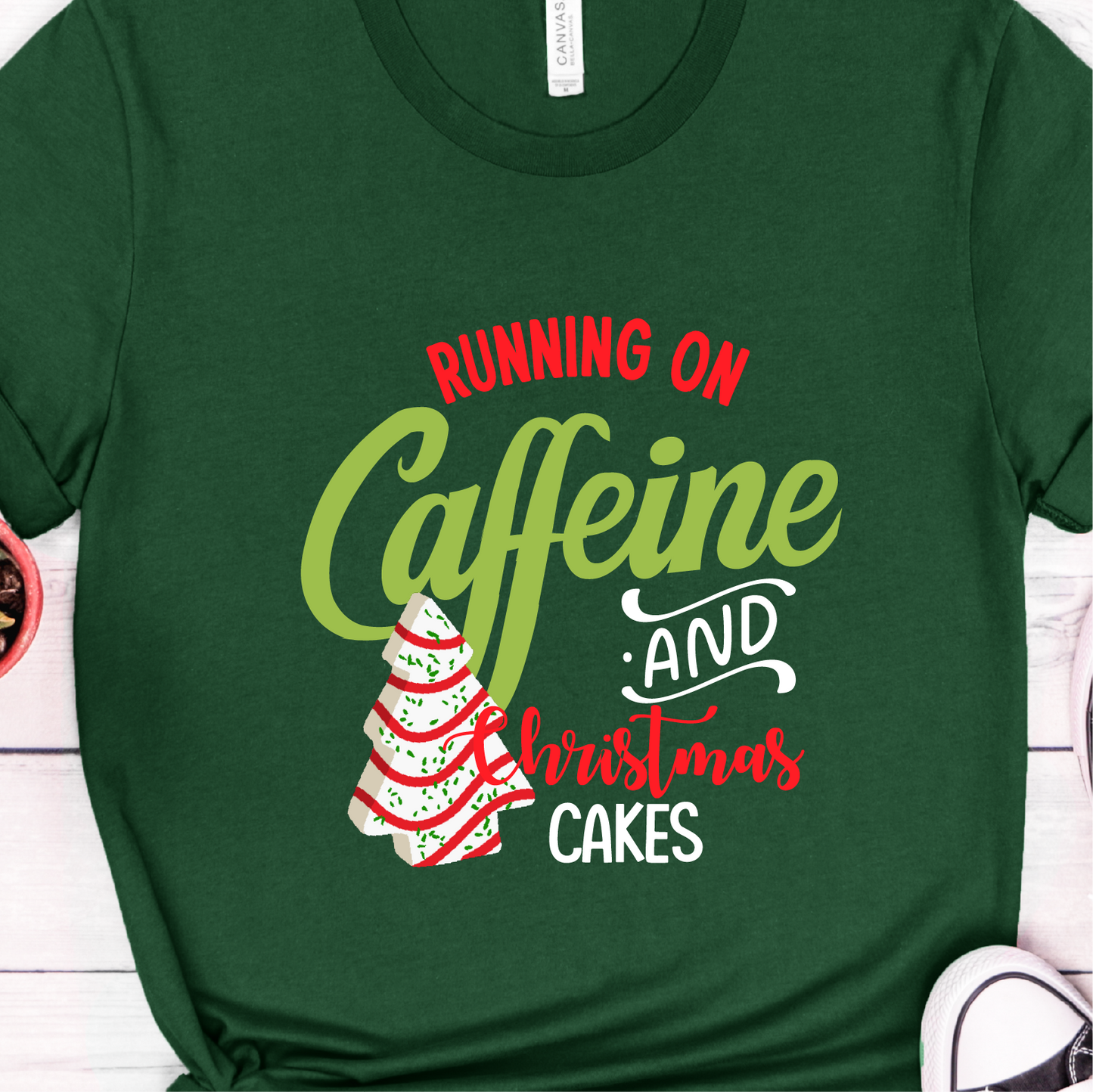 "Running on Caffeine and Christmas Cakes"
