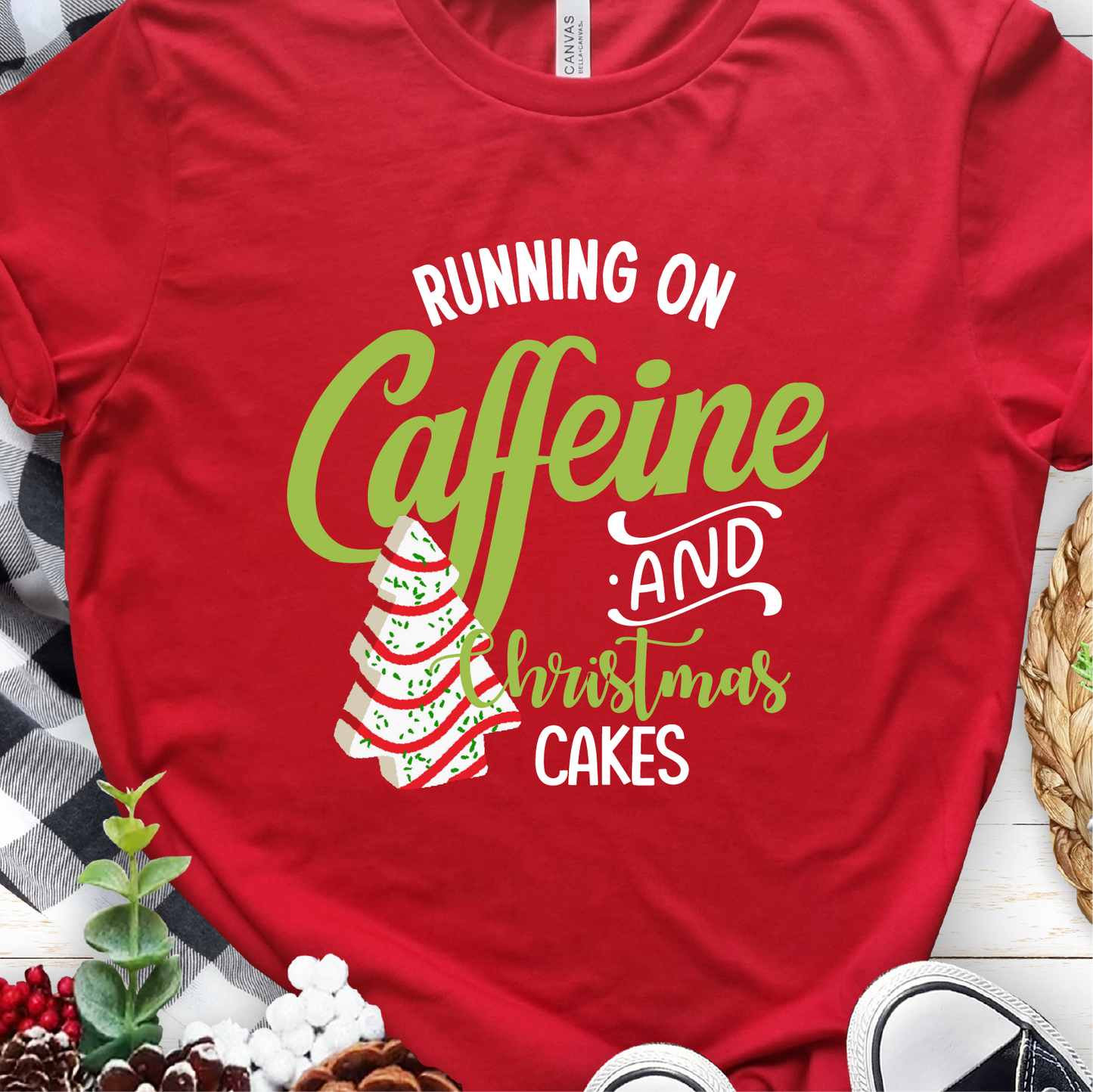 "Running on Caffeine and Christmas Cakes"
