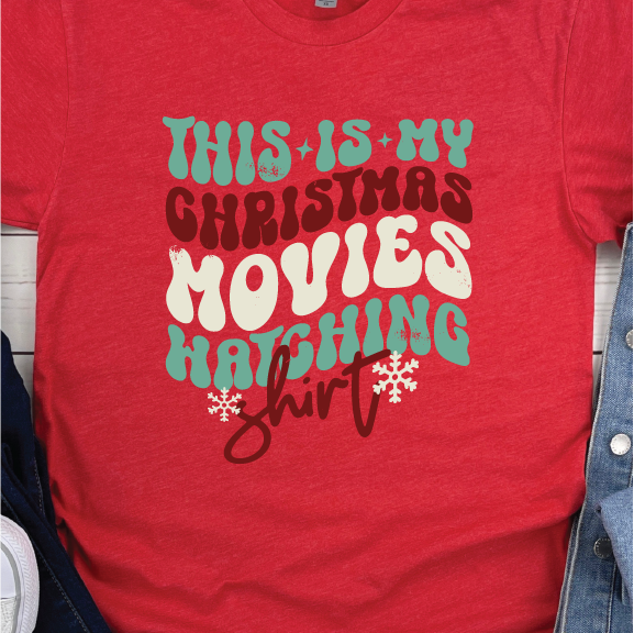 Christmas Movie Watching Shirt