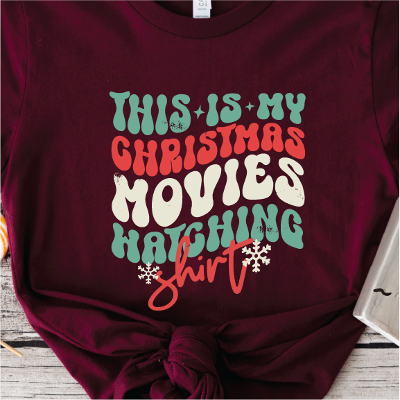 Christmas Movie Watching Shirt