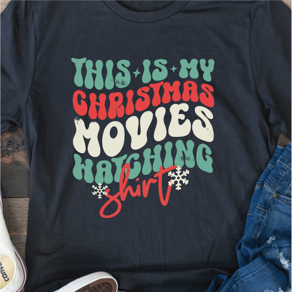 Christmas Movie Watching Shirt