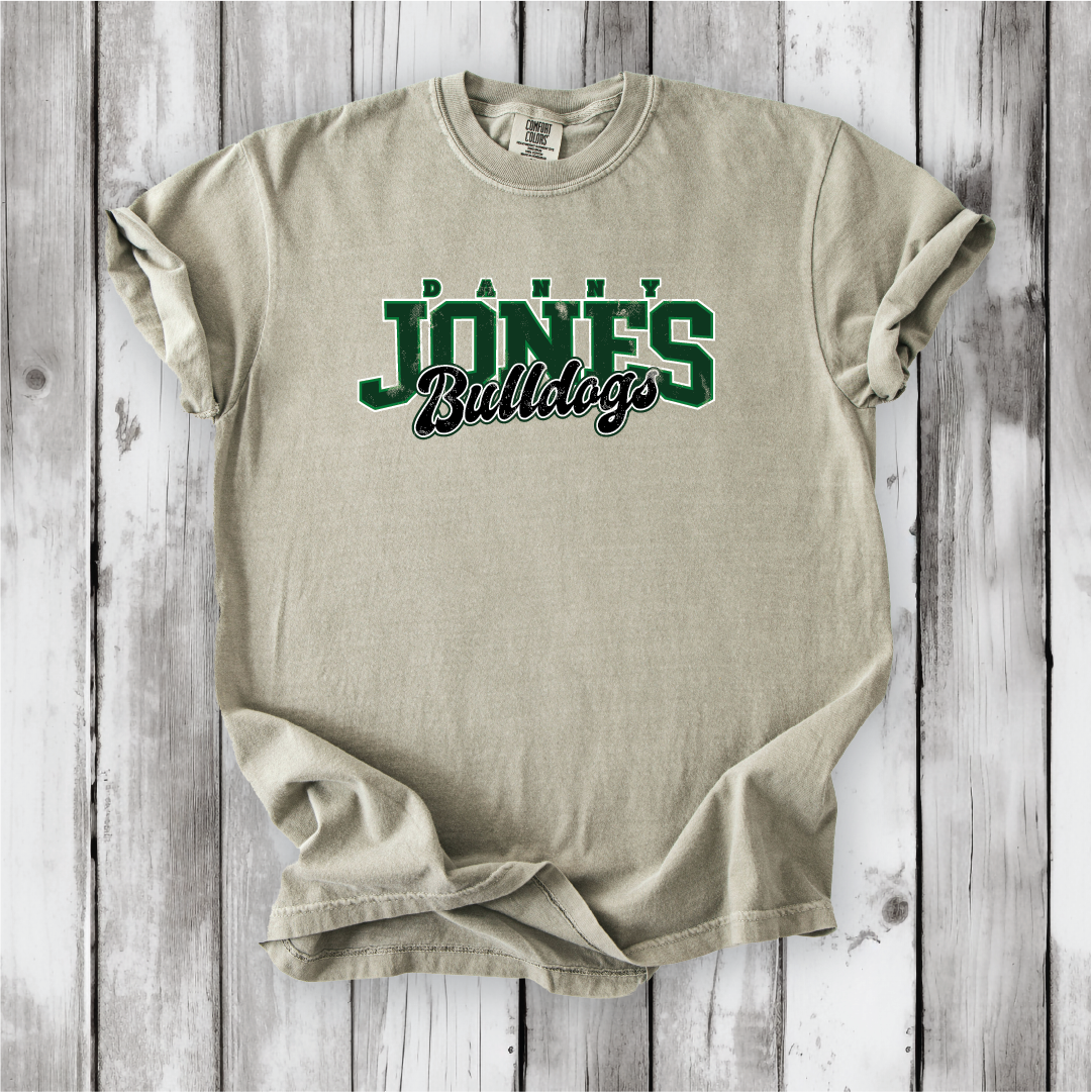 Danny Jones Bulldog Scripty Next Level, Bella Canvas and Comfort Colors