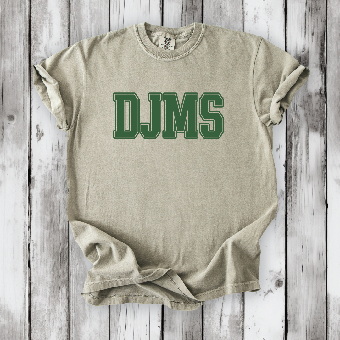 DJMS Block on Bella Canvas and Comfort Colors