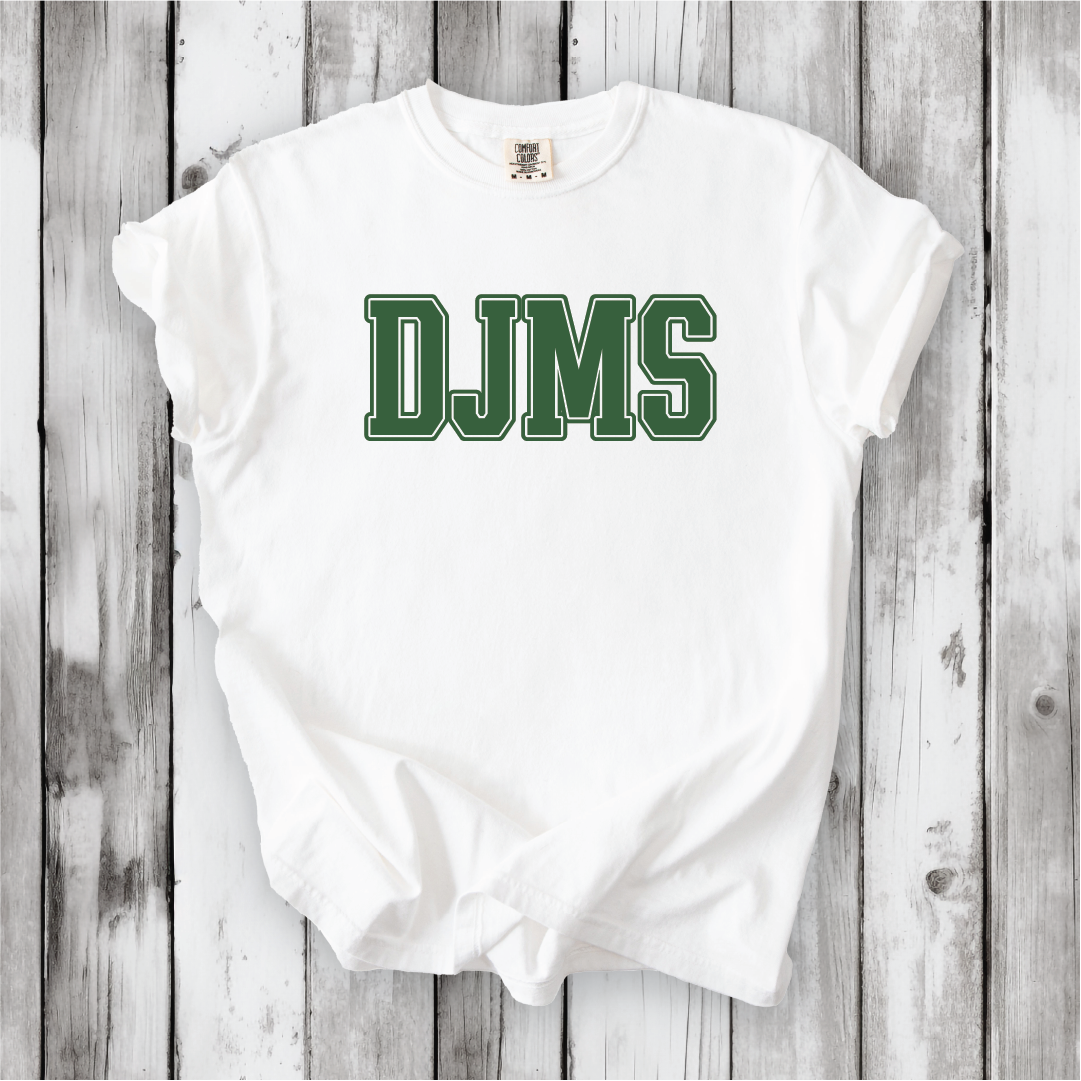DJMS Block on Bella Canvas and Comfort Colors