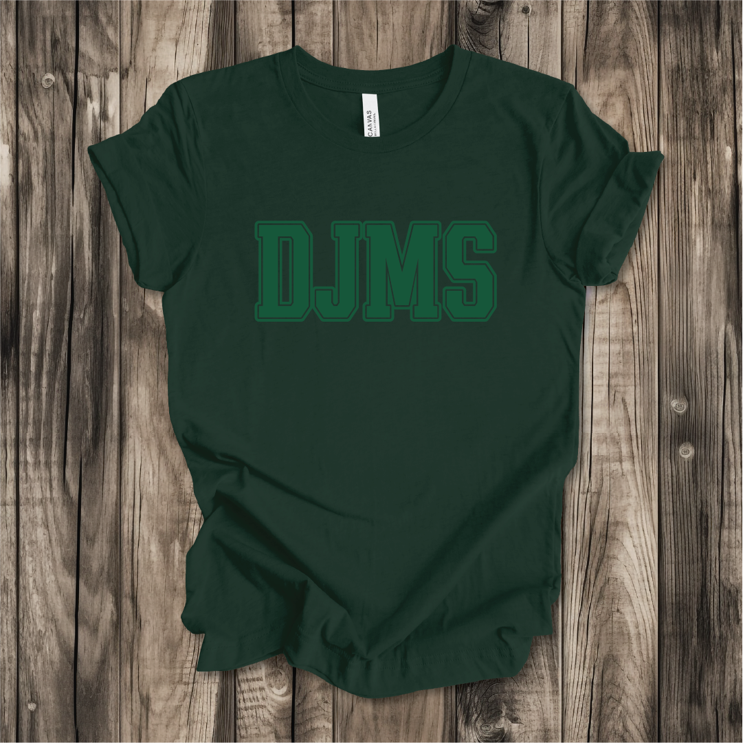 DJMS Block on Bella Canvas and Next Level