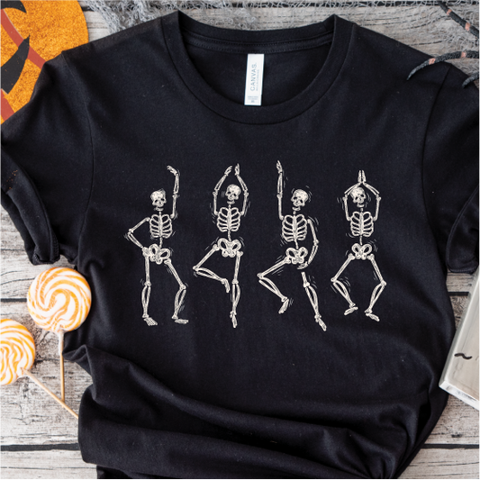"Dancing Skeletons" Unisex Tee