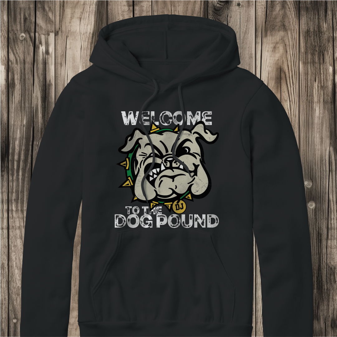 DJ Welcome to the Dog Pound Hoodie - Gildan 18500