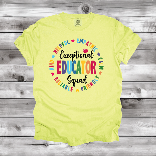 Exceptional Educator - Comfort Colors