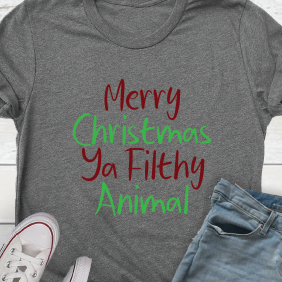 Merry Christmas, Ya Filthy Animal