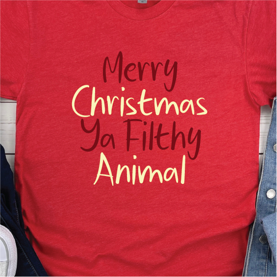 Merry Christmas, Ya Filthy Animal