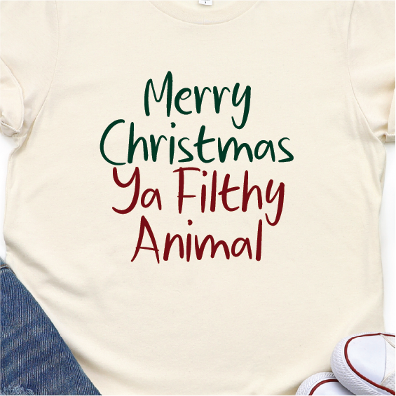 Merry Christmas, Ya Filthy Animal