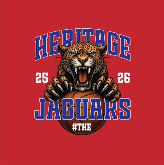 2025-2026  Heritage Lady Jags Basketball - DRY-FIT STYLE