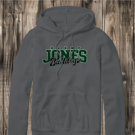 Danny Jones Bulldog Scripty Hoodie - Gildan 18500