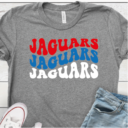 "Jaguars Wavy"
