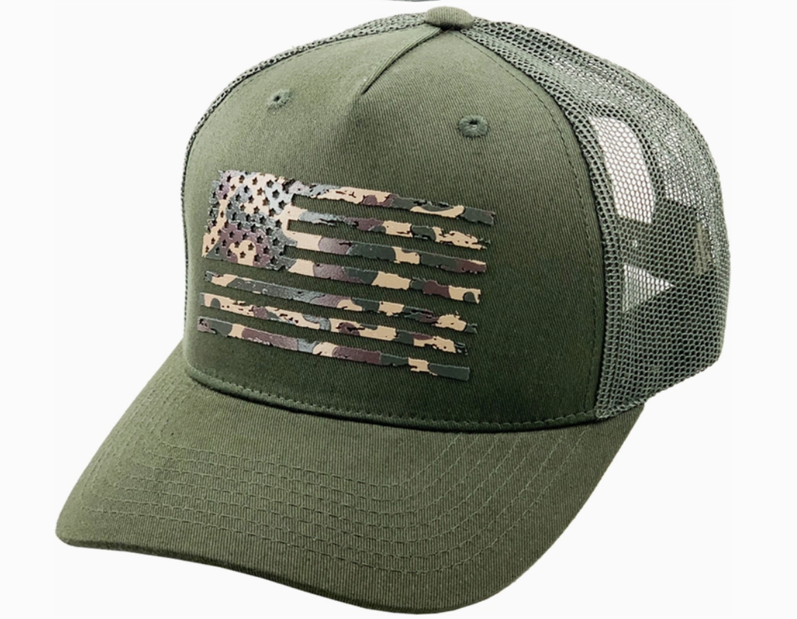 Flag Uv Print Mesh Back Ballcap