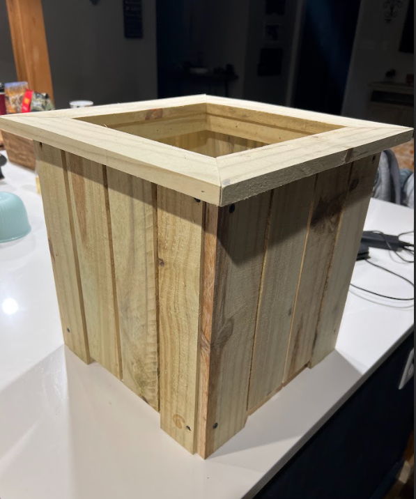 Small Cedar Planter
