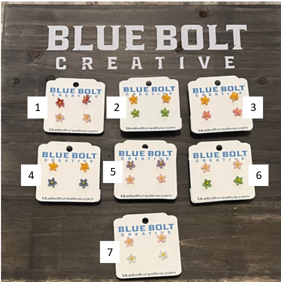 Flower Stud Earrings