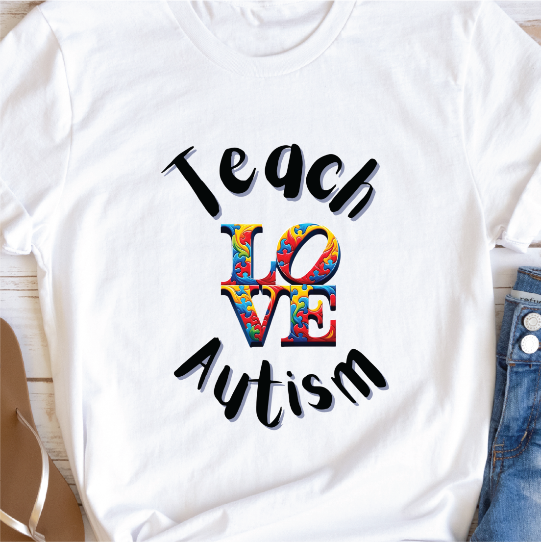 "Teach Love Autism"