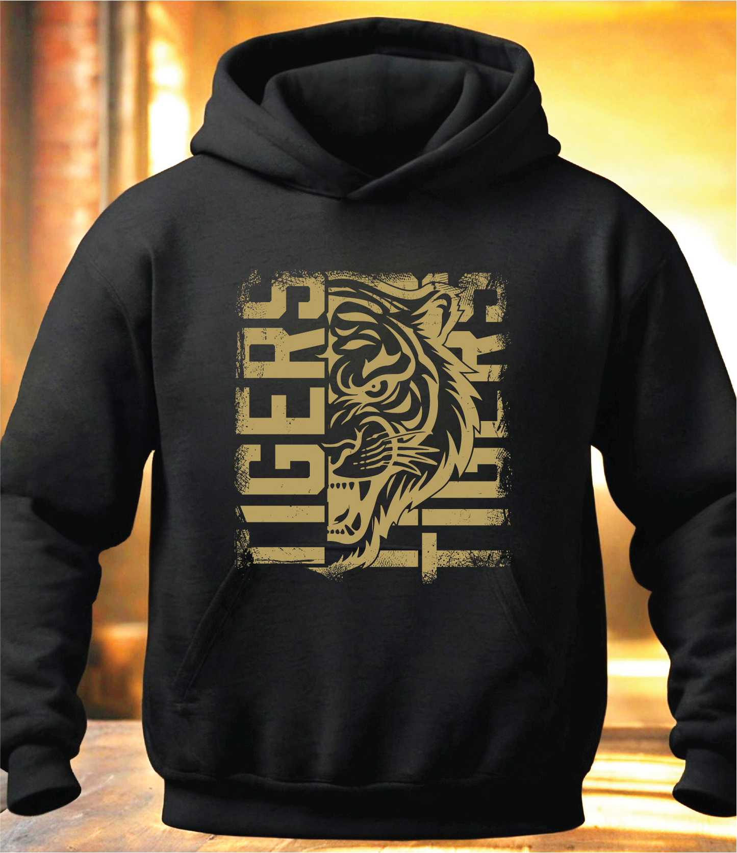 Tigers Face Block (short, long and hoodie)