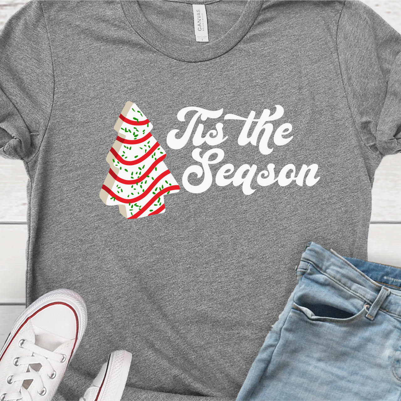 "Tis the Season Christmas Cake - Little Debbie"