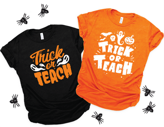 "Trick or Teach" Unisex Tee