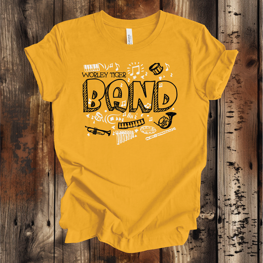 2025 Worley Band Spirit Shirt - Short, Long and Hoodie
