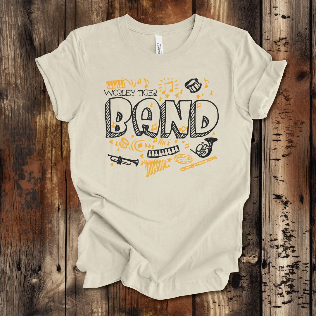 2025 Worley Band Spirit Shirt - Short, Long and Hoodie