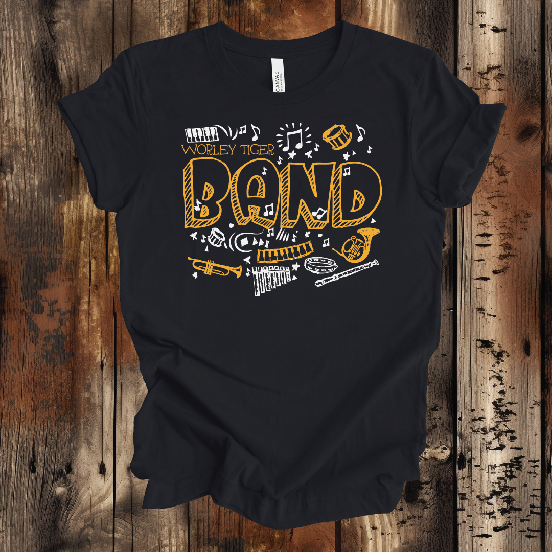 2025 Worley Band Spirit Shirt - Short, Long and Hoodie