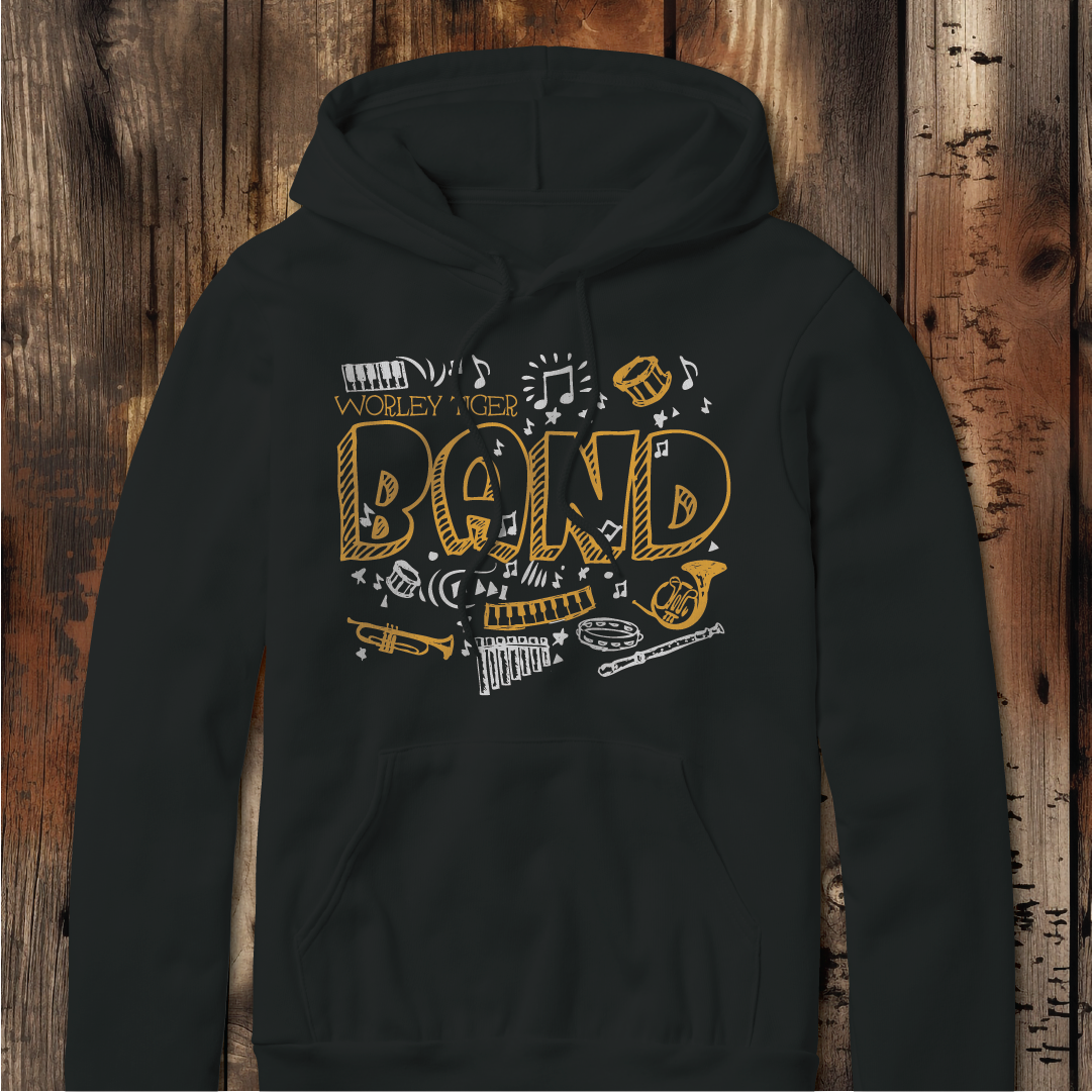 2025 Worley Band Spirit Shirt - Short, Long and Hoodie