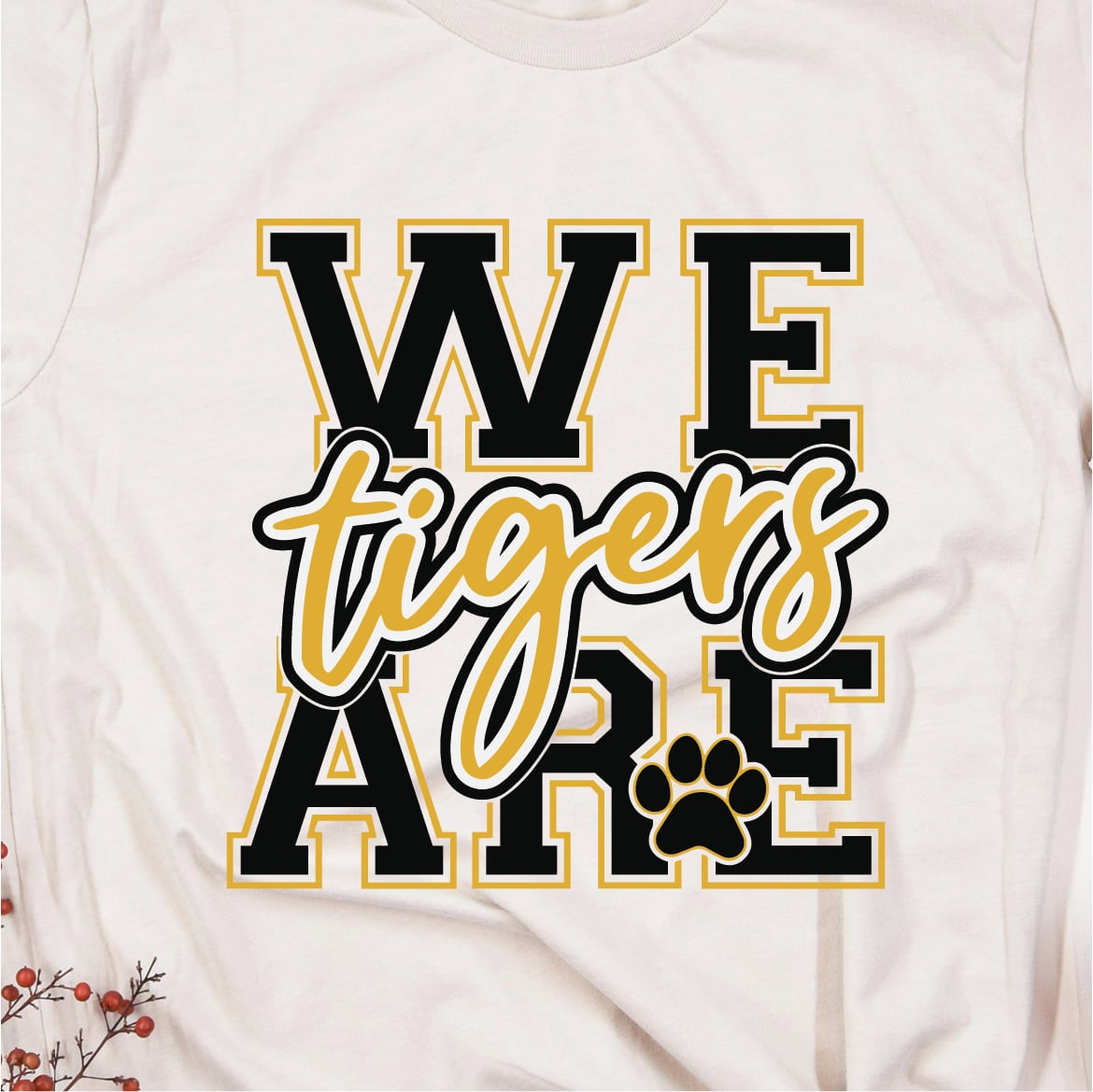 WE ARE Tigers (short, long and hoodie)