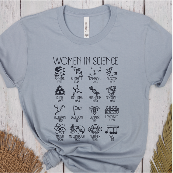 "Women in Science" Unisex Tee