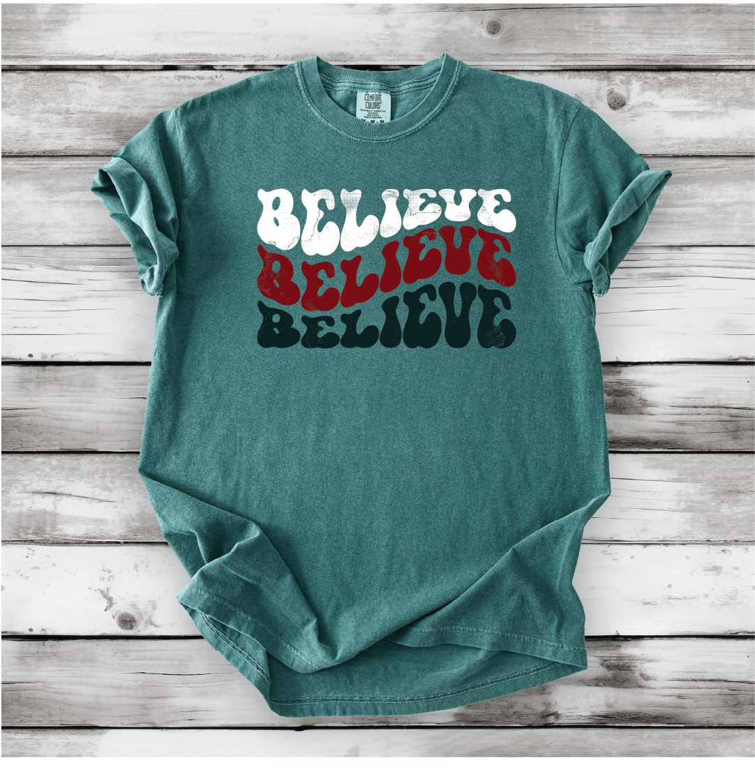 Believe - Christmas Spirit - Comfort Colors