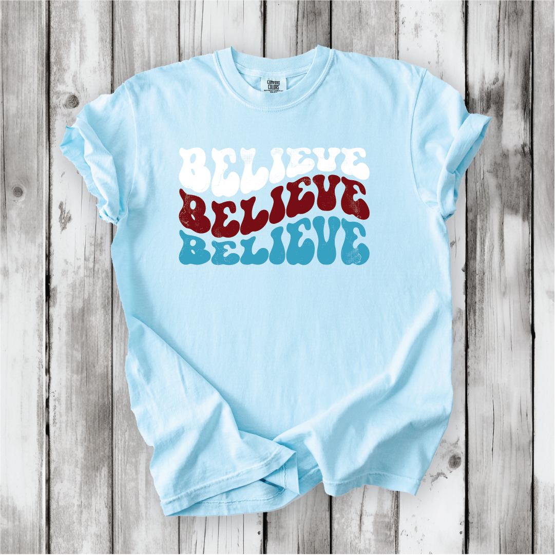 Believe - Christmas Spirit - Comfort Colors