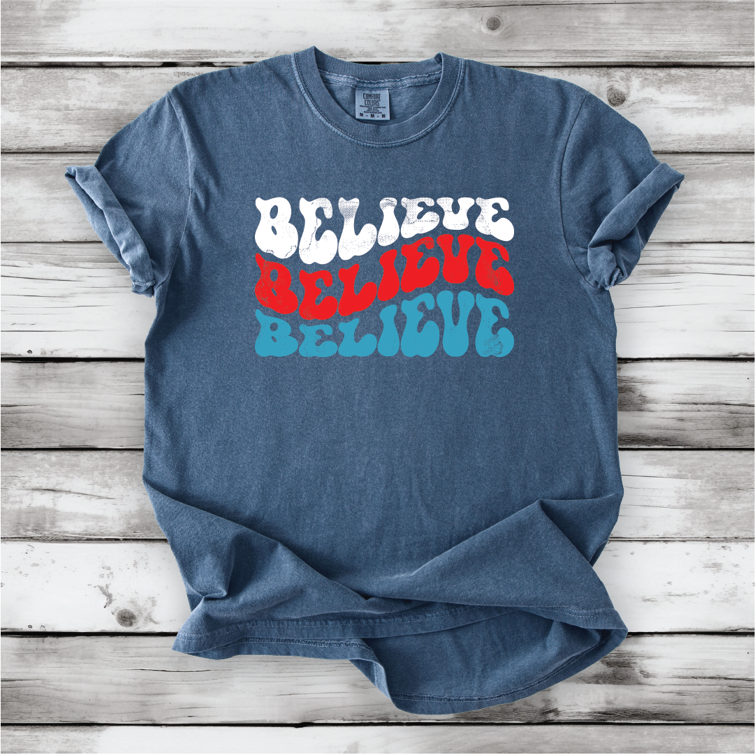 Believe - Christmas Spirit - Comfort Colors
