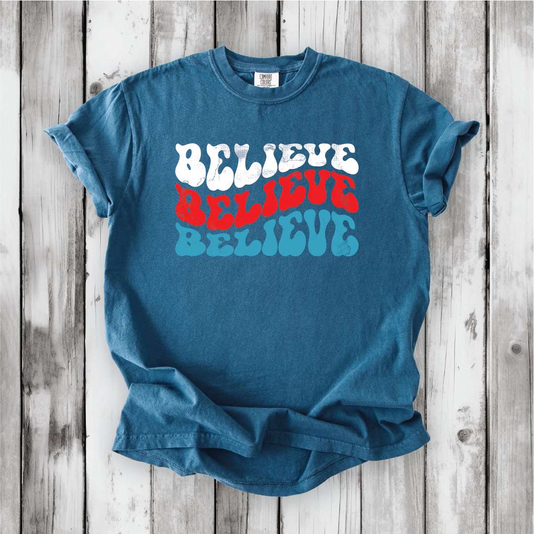 Believe - Christmas Spirit - Comfort Colors
