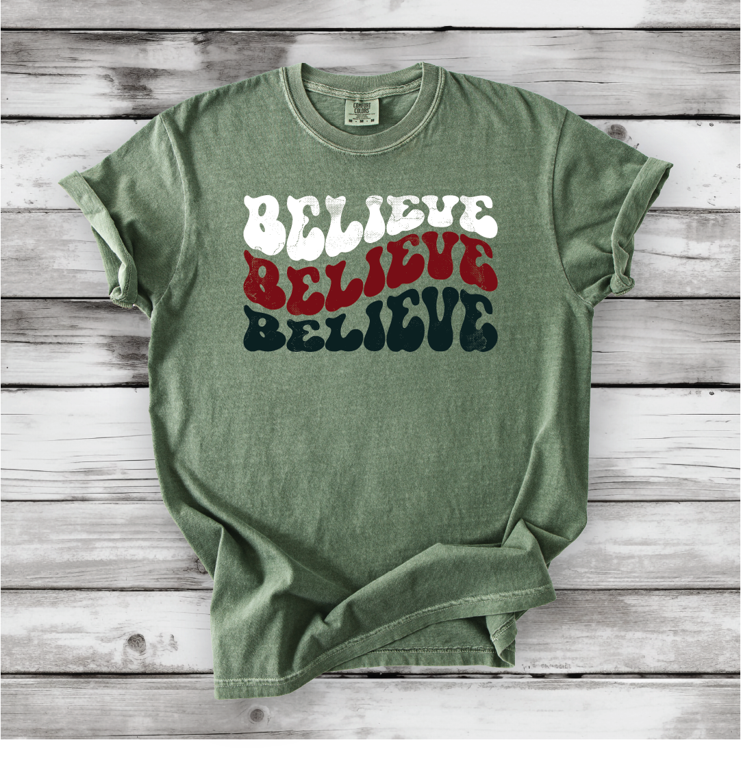 Believe - Christmas Spirit - Comfort Colors