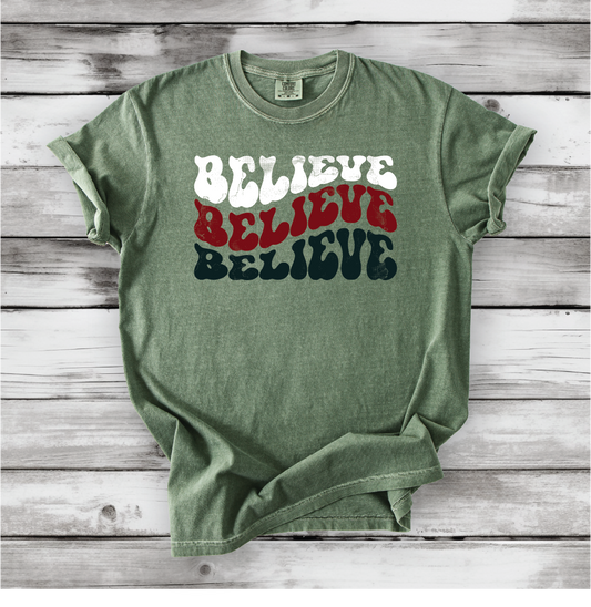 Believe - Christmas Spirit - Comfort Colors