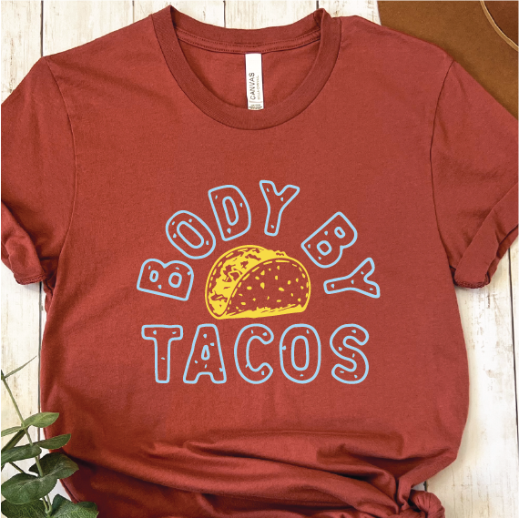 "Body by Tacos" Unisex Tee