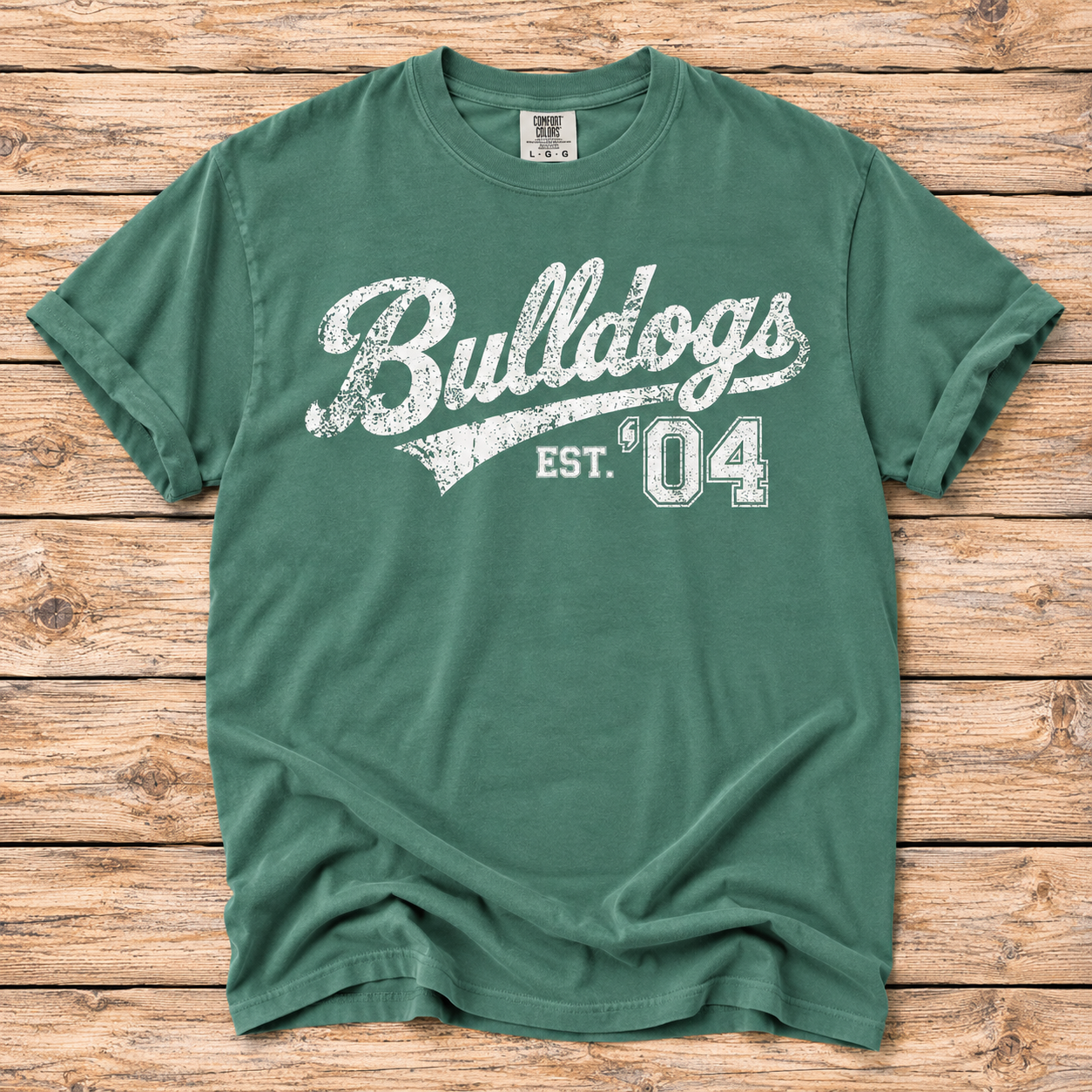 Bulldogs 04 Pennant (short, long and hoodie)