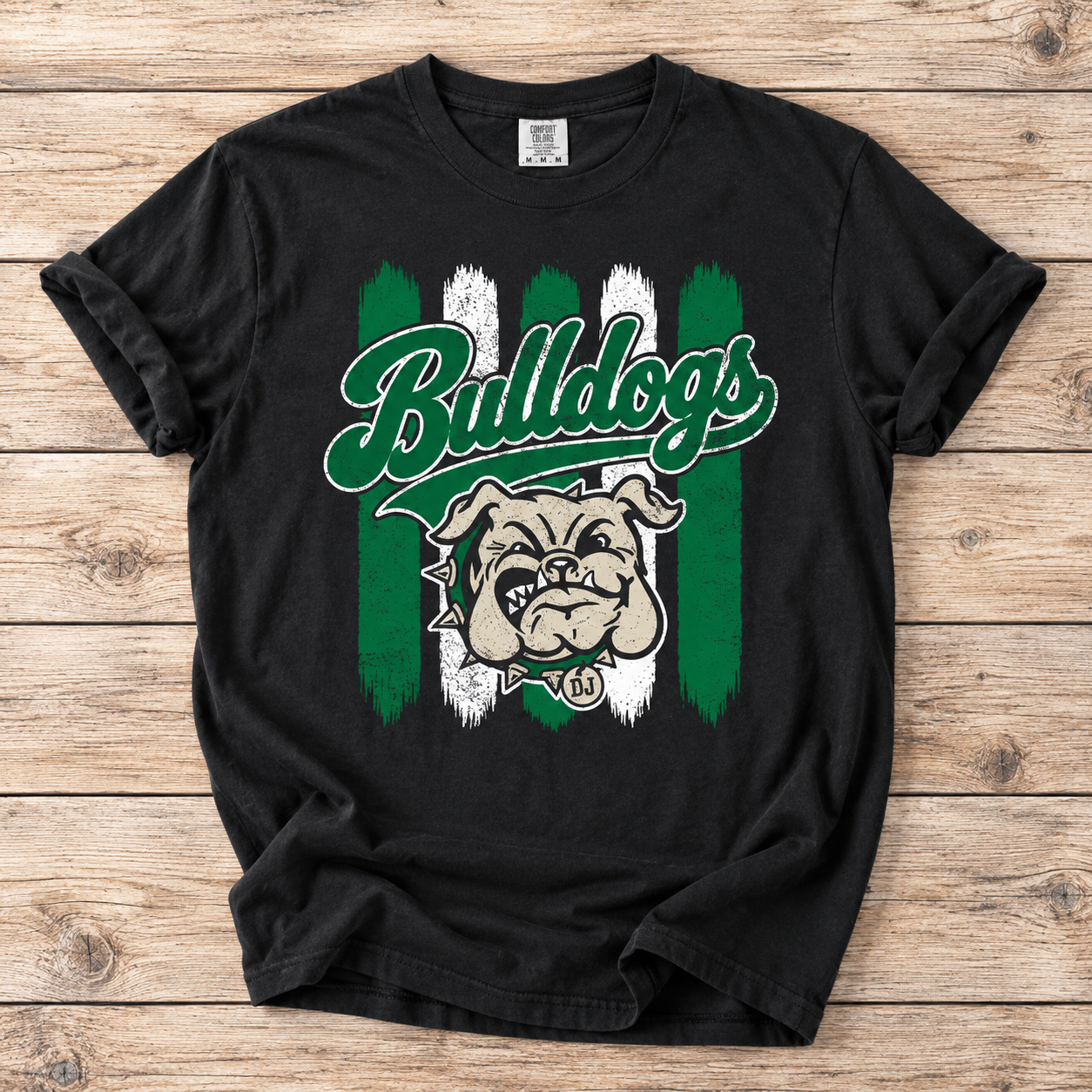 Bulldogs Rally Stripes (short, long and hoodie)